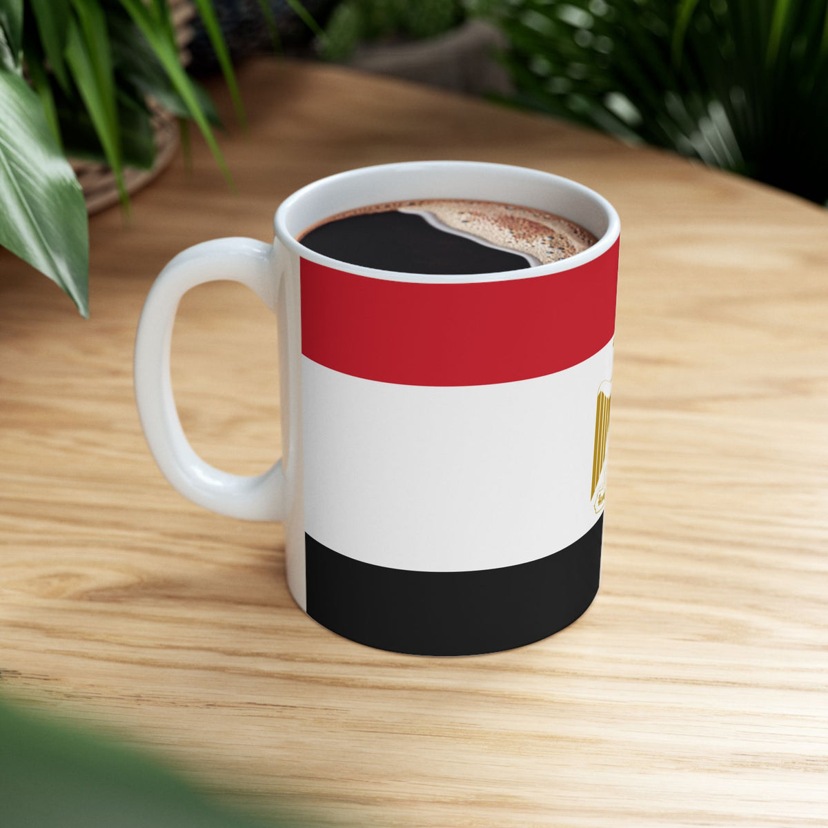Egypt Flag Coffee Tea Mug 11oz 15oz | Rep Ya Flag Ceramic Mug - Rep Ya Flag