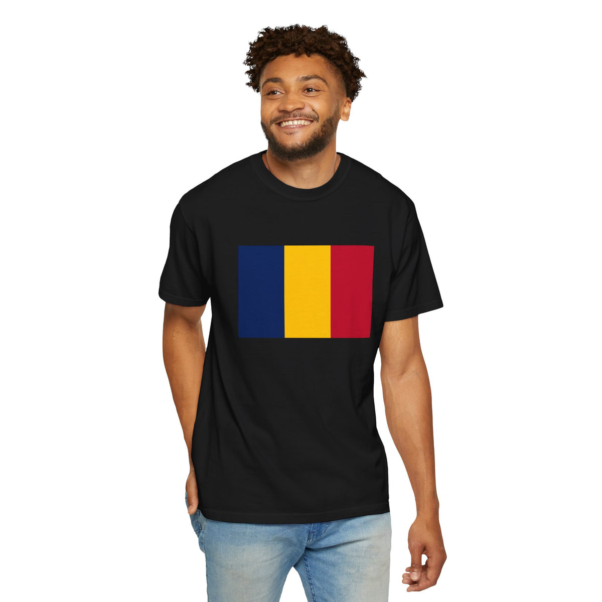 Chad Flag T Shirt | Chadian Heritage Shirt S-4XL | Rep Ya Flag - Rep Ya Flag