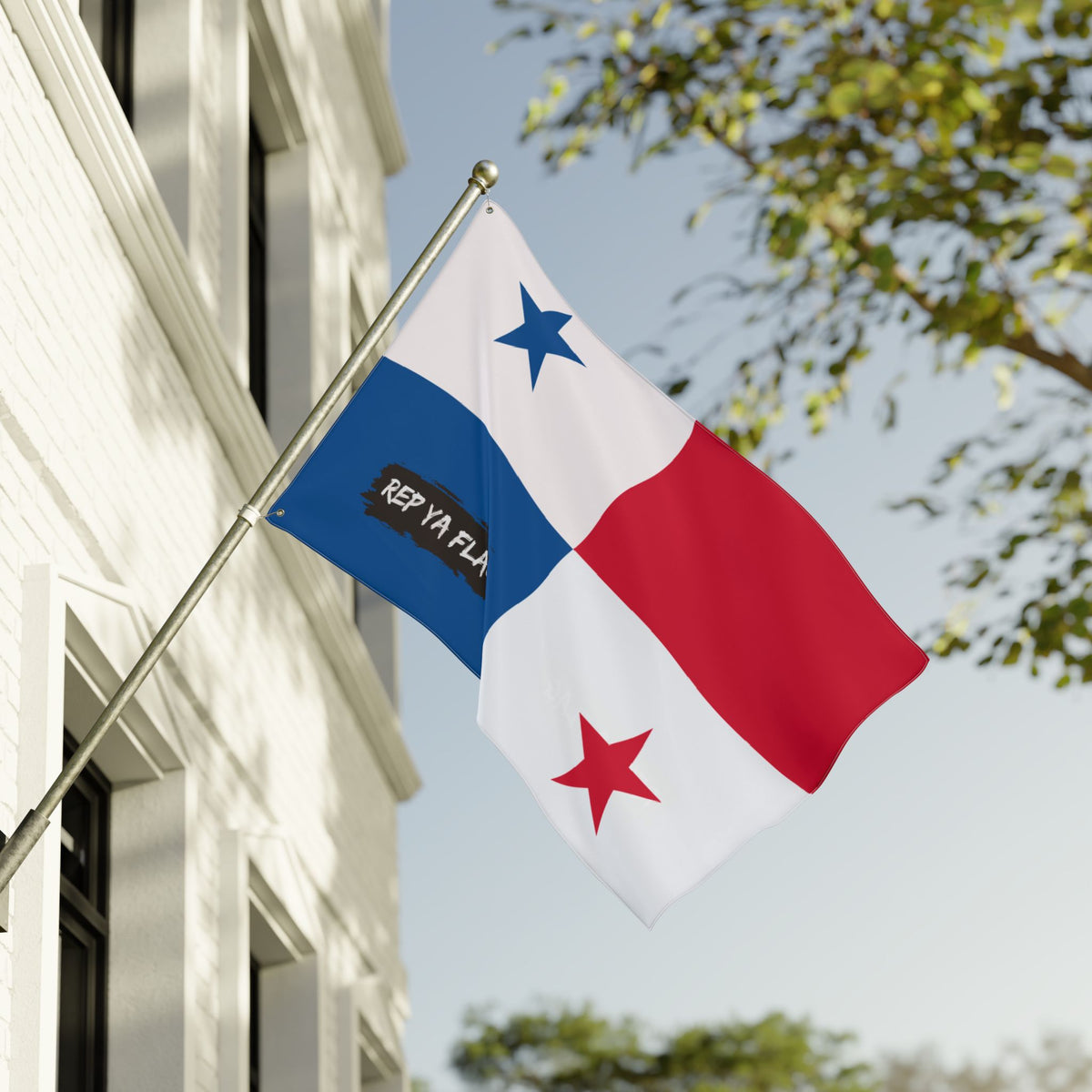 Panama Flag Garden Banner | Double Sided Outdoor Flag | Rep Ya Flag - Rep Ya Flag