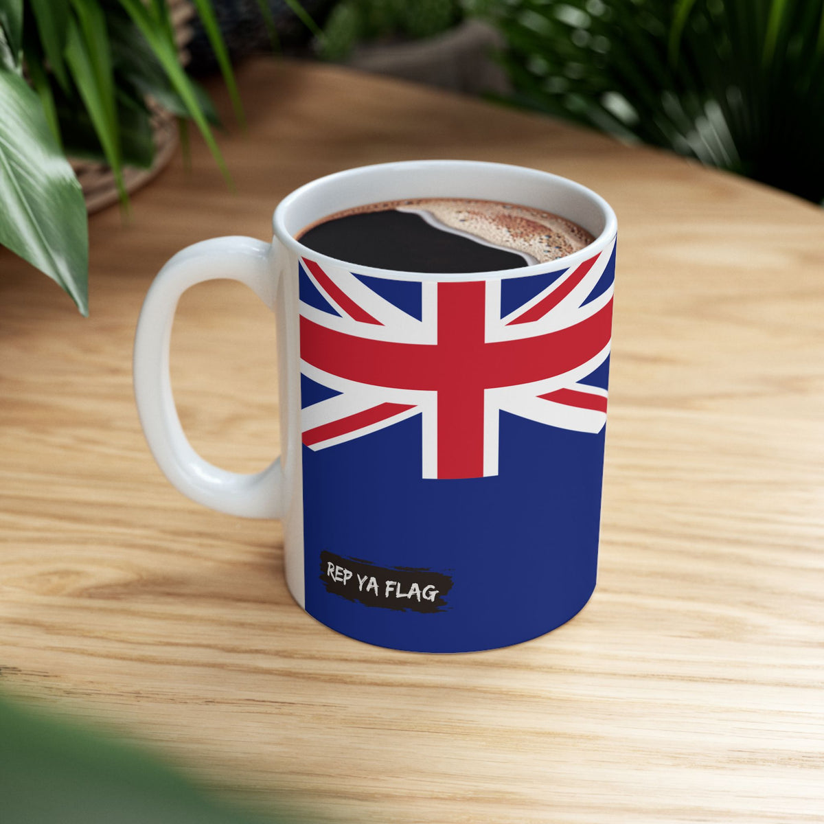 New Zealand Flag Coffee Tea Mug 11oz 15oz | Rep Ya Flag Ceramic Mug - Rep Ya Flag