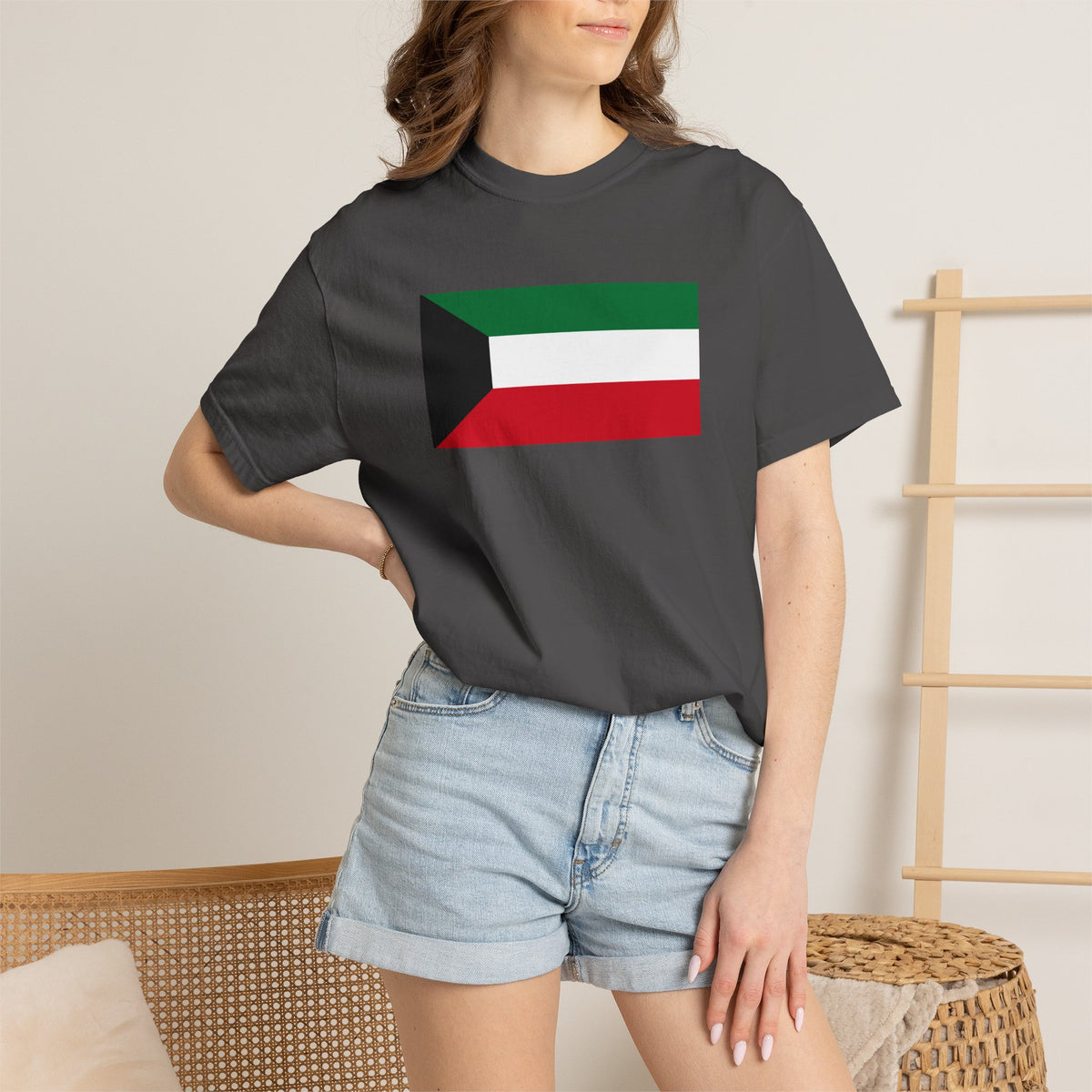 Kuwait Flag T Shirt | Kuwaiti Heritage Shirt S–4XL | Rep Ya Flag - Rep Ya Flag