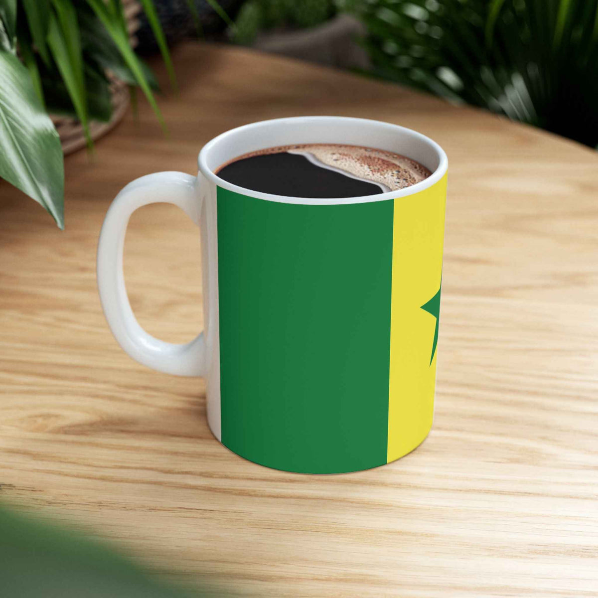 Senegal Flag Coffee Mug – Celebrate Your Heritage in Style
