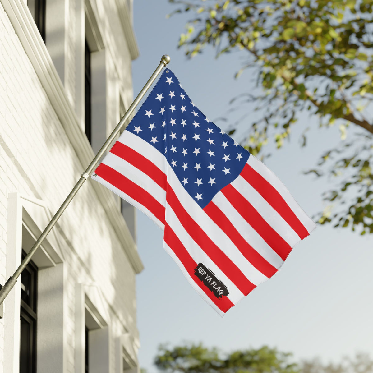 USA Flag Double-Sided Outdoor Garden Flag Banner