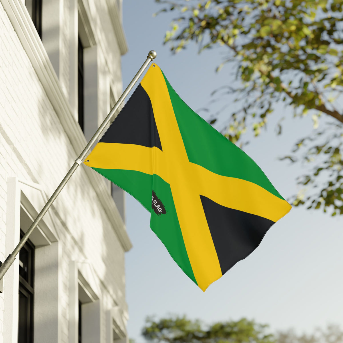 Jamaica Flag Garden Banner | Double Sided Outdoor Flag | Rep Ya Flag - Rep Ya Flag
