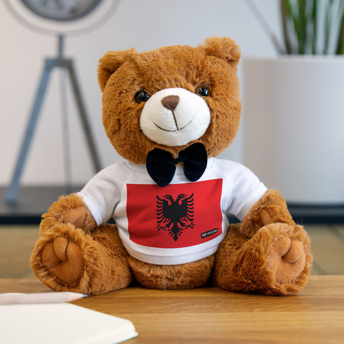 Albania Flag Teddy Bear – Albanian Heritage Plush Gift