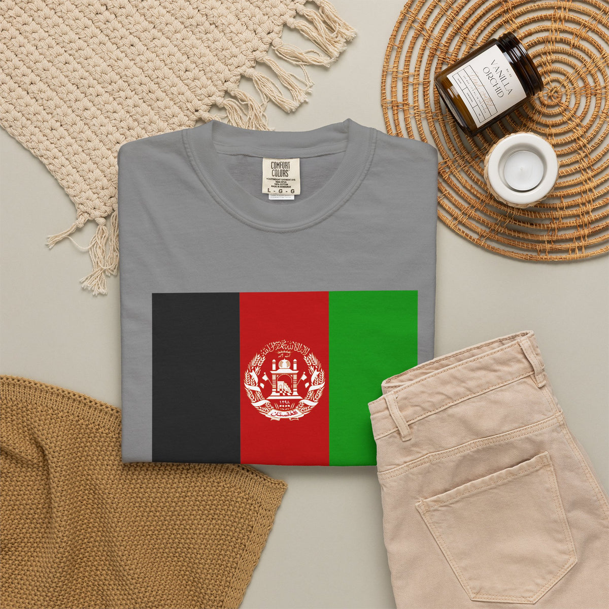 Afghanistan Flag T Shirt – Afghan Heritage Tee S–4XL
