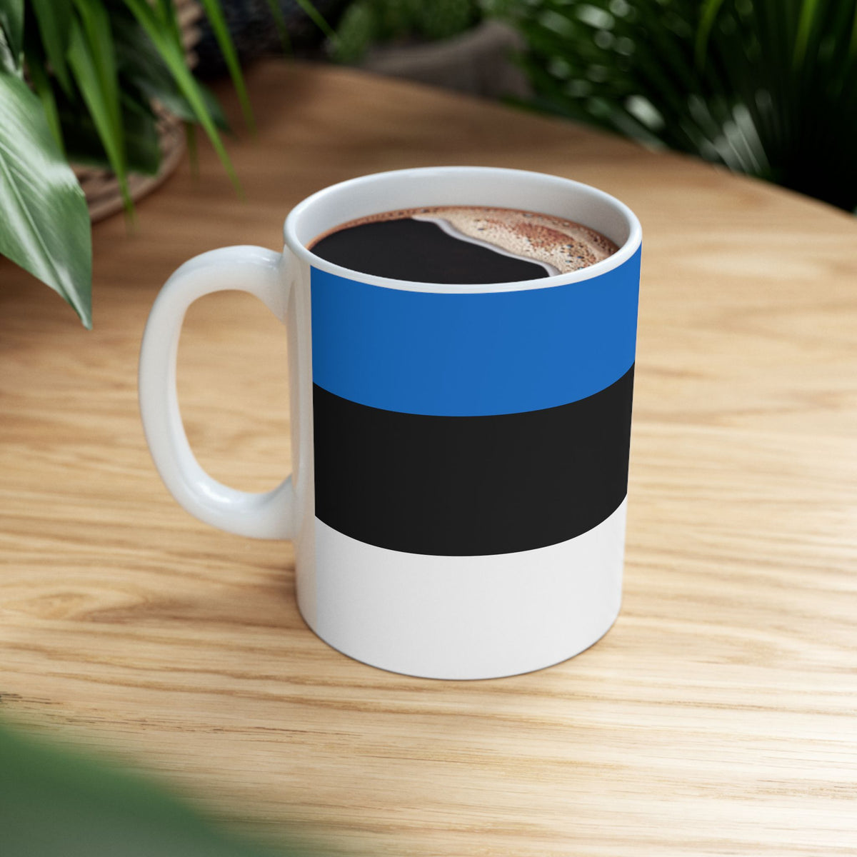 Estonia Flag Coffee Tea Mug 11oz 15oz | Rep Ya Flag Ceramic Mug - Rep Ya Flag