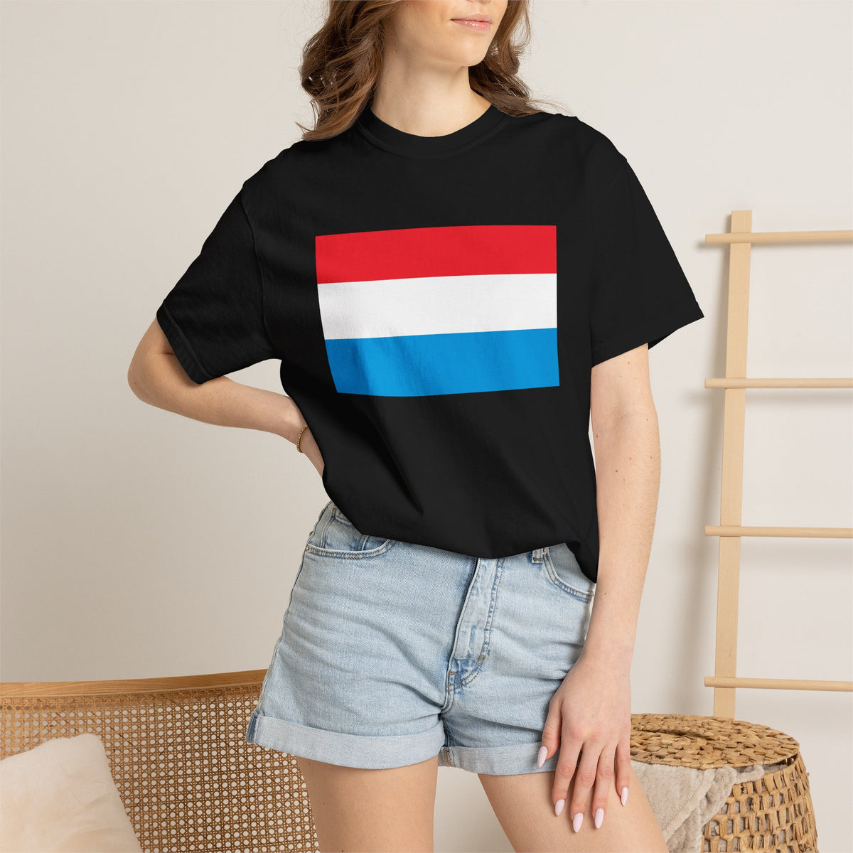 Luxembourg Flag T Shirt | Luxembourg Heritage Shirt S–4XL | Rep Ya Flag - Rep Ya Flag