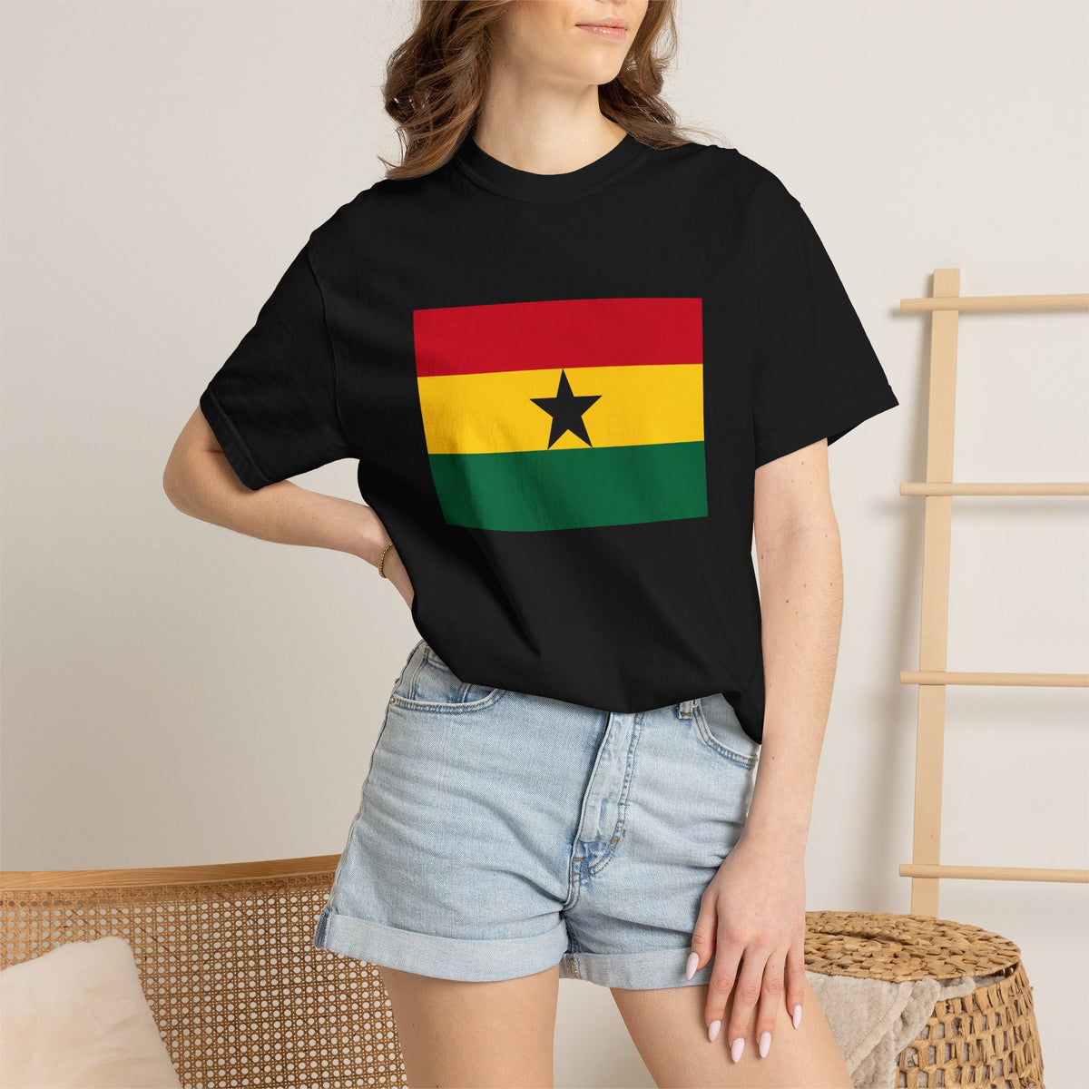 Ghana Flag T Shirt | Ghanaian Heritage Shirt S–4XL | Rep Ya Flag - Rep Ya Flag