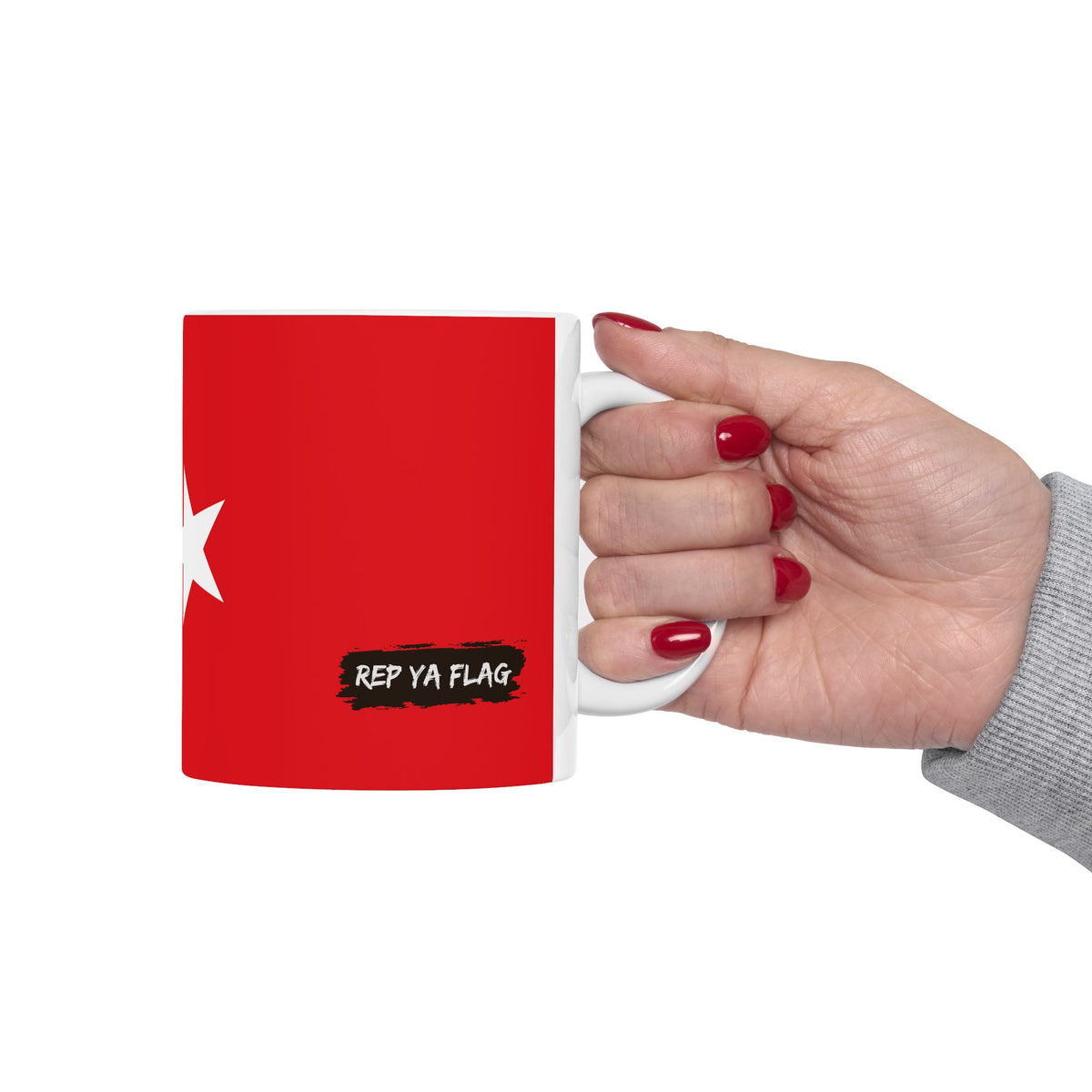Turkey Flag Ceramic Coffee & Tea Mug 11oz 15oz