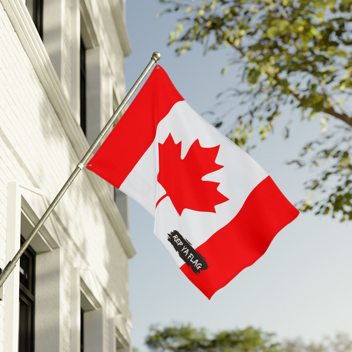 Canada Flag Garden Banner | Double Sided Outdoor Flag | Rep Ya Flag - Rep Ya Flag
