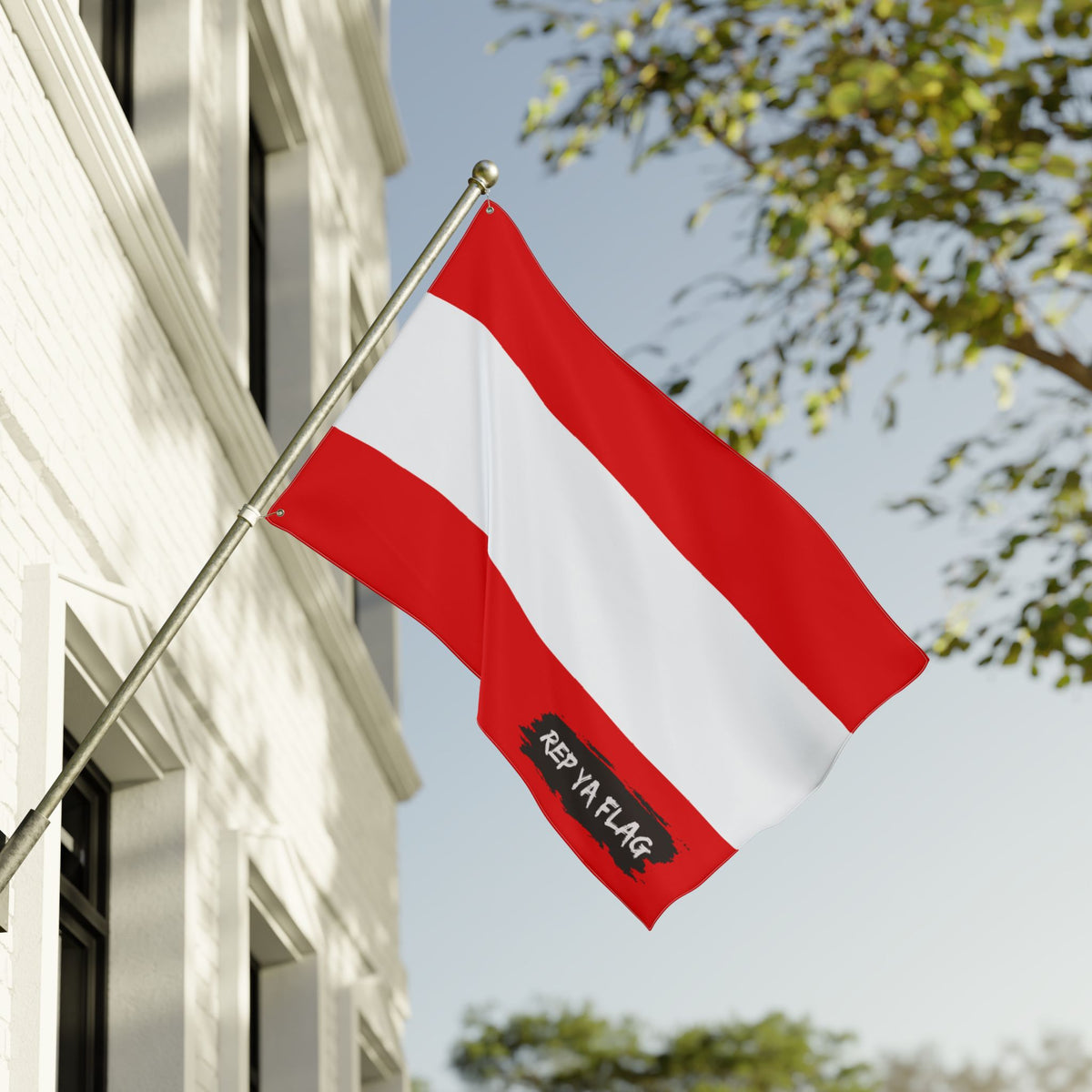 Austria Flag Garden Banner – Double‑Sided Outdoor Flag