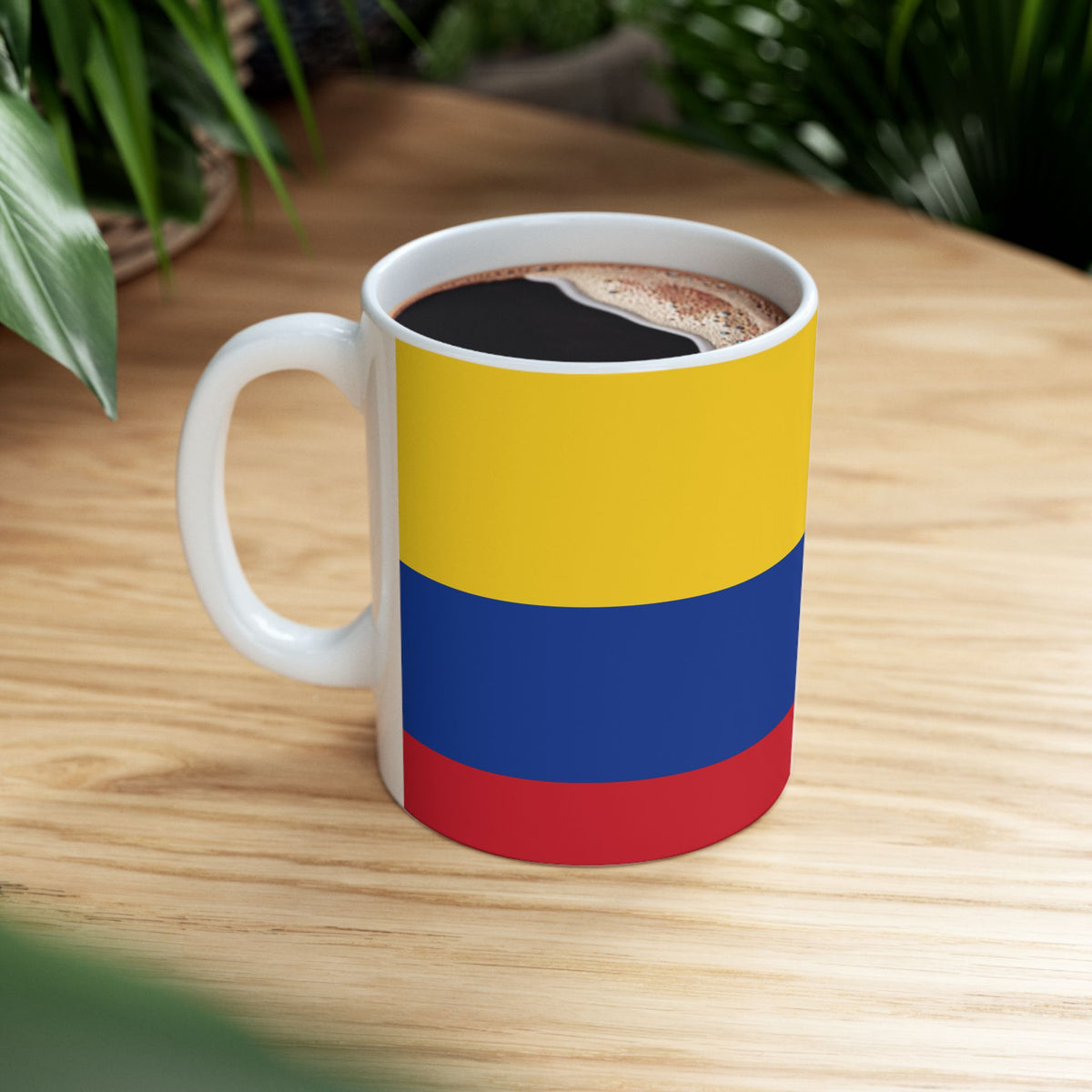 Colombia Flag Coffee Tea Mug 11oz 15oz | Colombian Heritage Mug | Rep Ya Flag - Rep Ya Flag