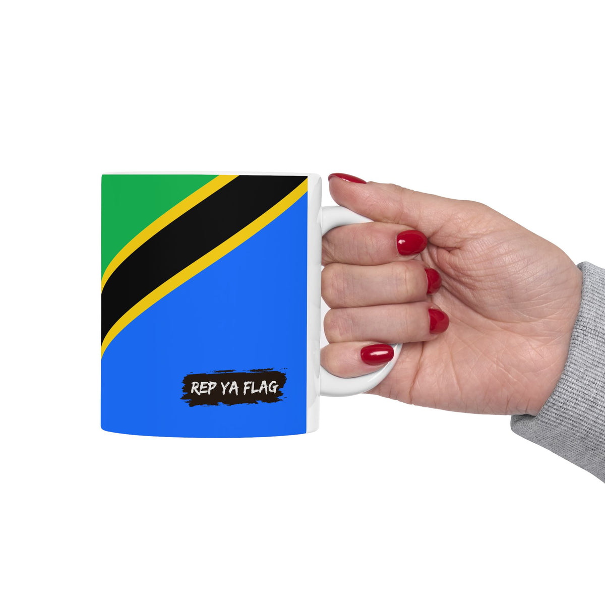 Tanzania Flag Mug – 11oz & 15oz Ceramic Coffee Cup