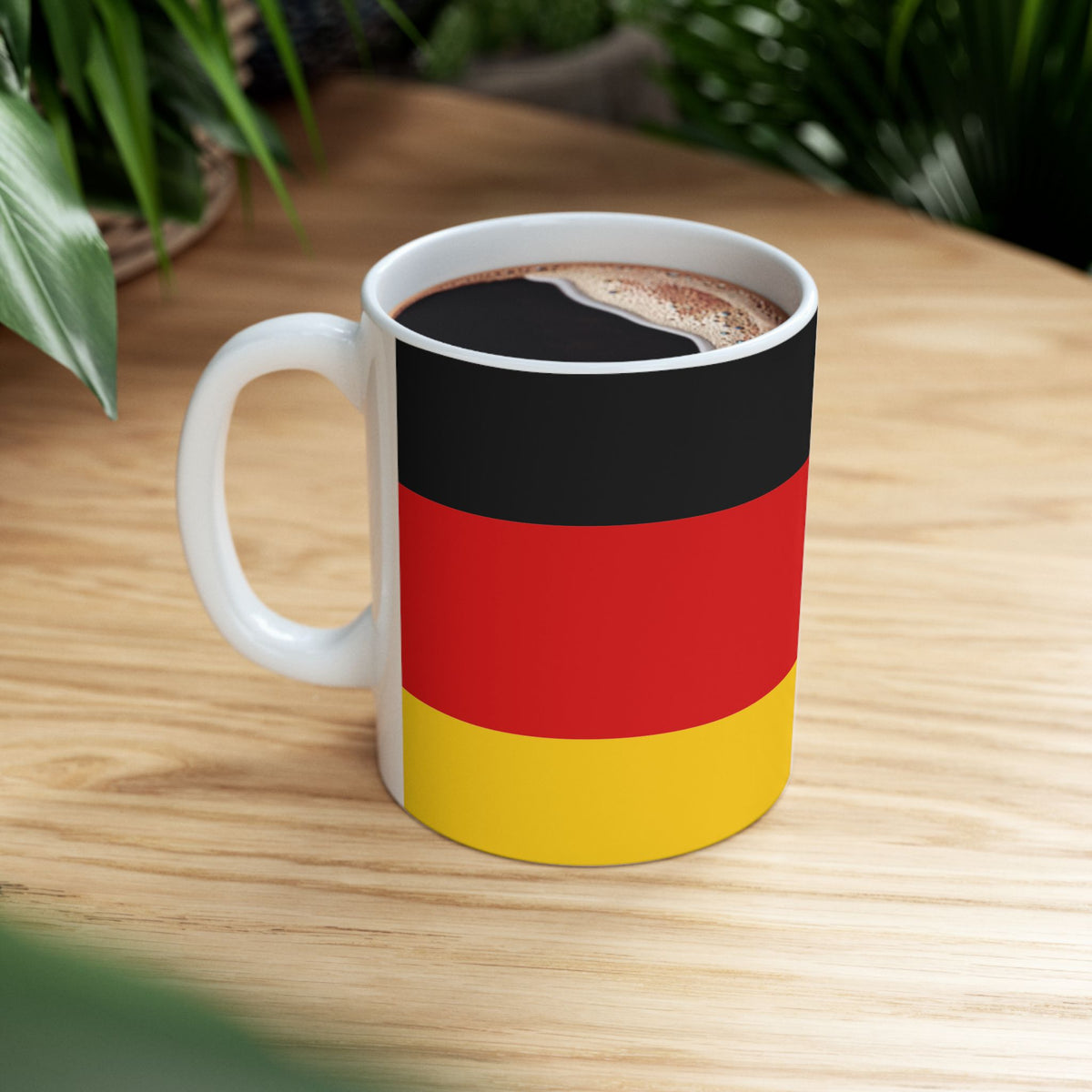 Germany Flag Coffee Tea Mug 11oz 15oz | Rep Ya Flag Ceramic Mug - Rep Ya Flag