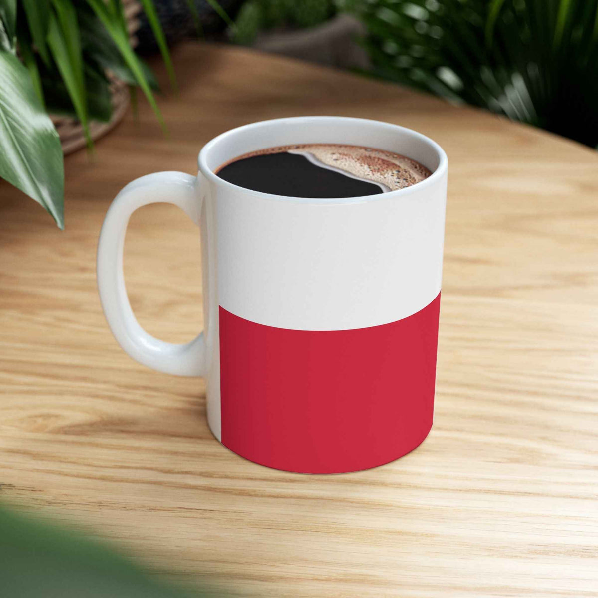 Poland Flag Coffee Tea Mug 11oz 15oz | Rep Ya Flag Ceramic Mug