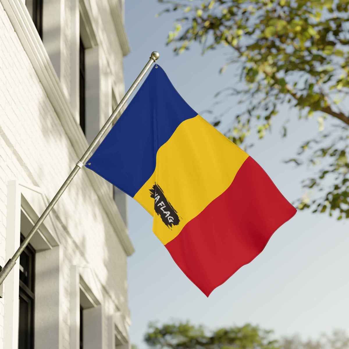 Romania Flag Garden Banner | Double Sided Outdoor Flag | Rep Ya Flag