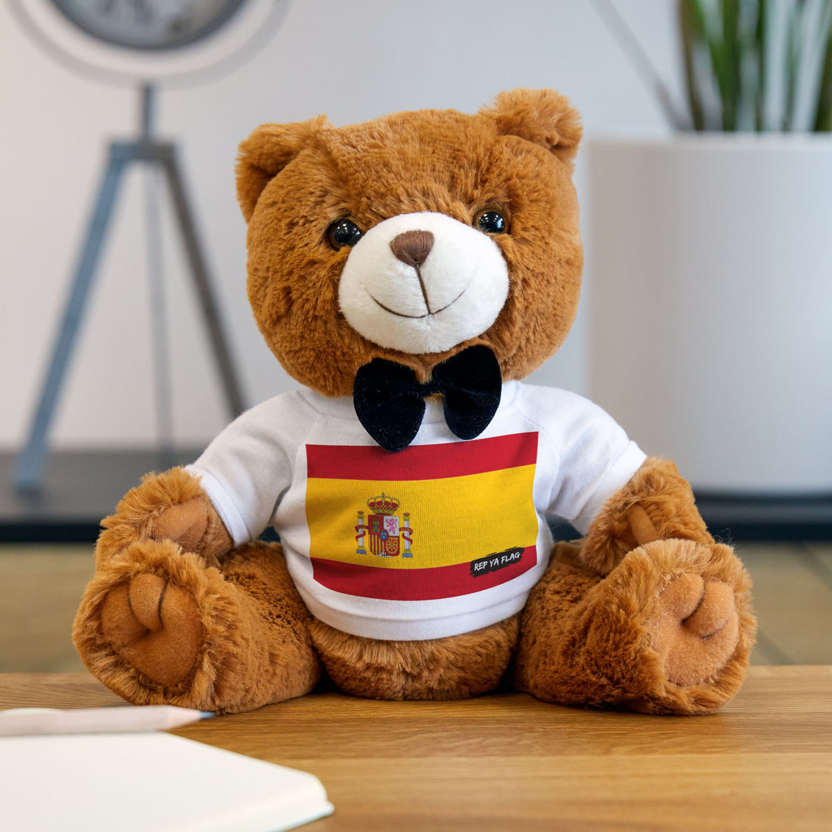Spain Flag Teddy Bear – Spanish Heritage Plush Gift