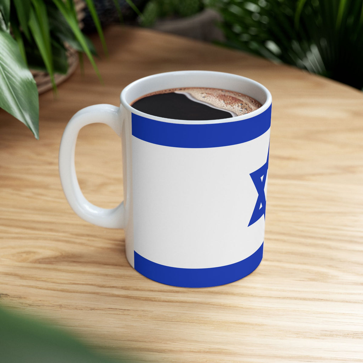 Israel Flag Coffee Tea Mug 11oz 15oz | Rep Ya Flag Ceramic Mug - Rep Ya Flag