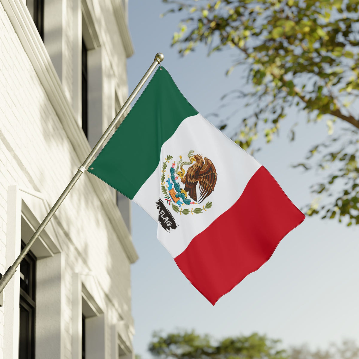 Mexico Flag Garden Banner | Double Sided Outdoor Flag | Rep Ya Flag - Rep Ya Flag