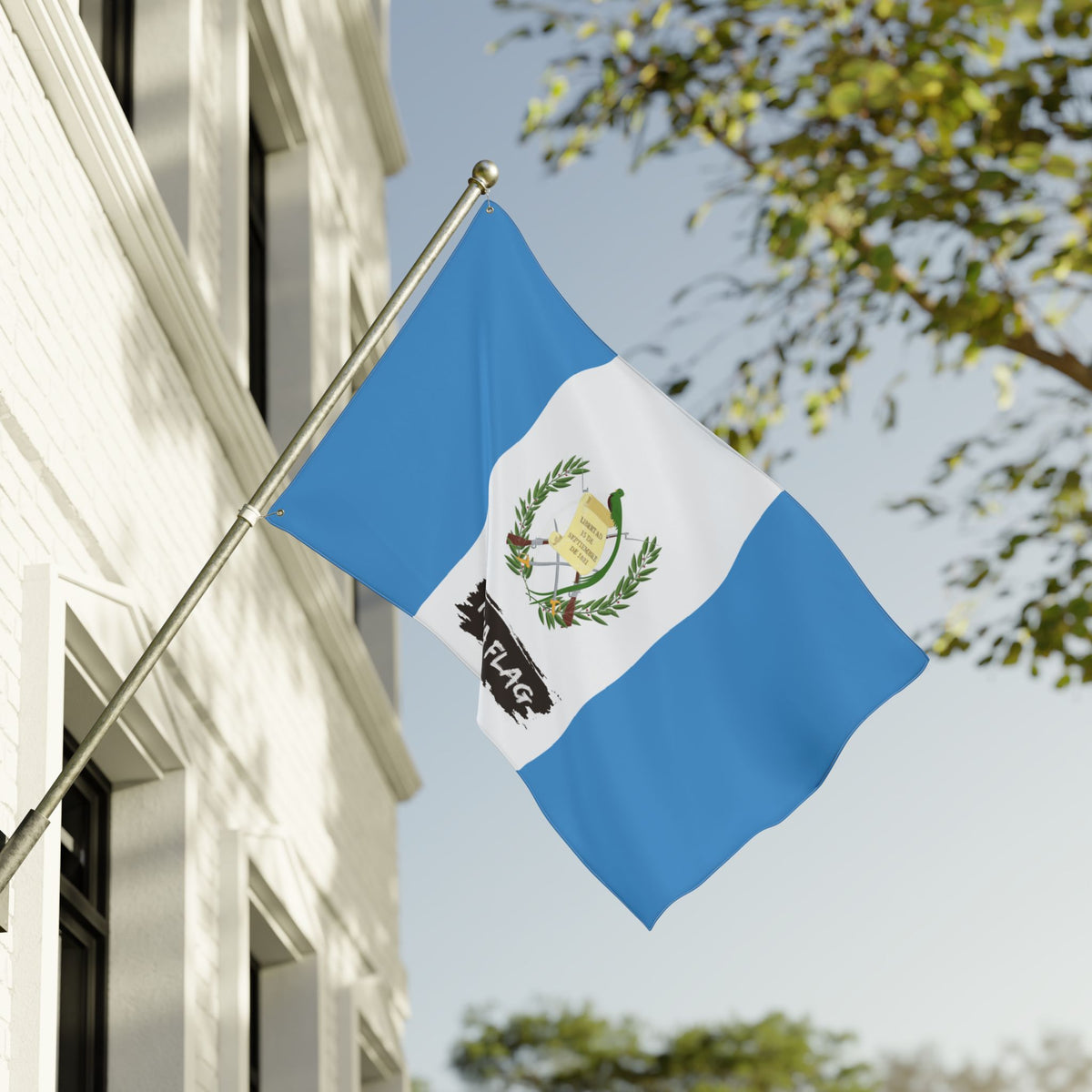 Guatemala Flag Garden Banner | Double Sided Outdoor Flag | Rep Ya Flag - Rep Ya Flag