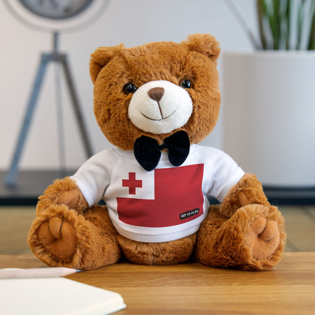 Tonga Flag Teddy Bear Plush – Tongan Heritage Keepsake