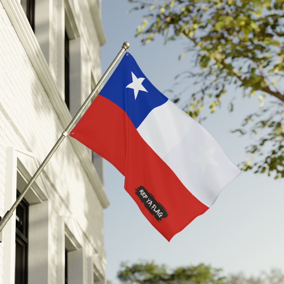 Chile Flag Garden Banner | Double Sided Outdoor Flag | Rep Ya Flag - Rep Ya Flag