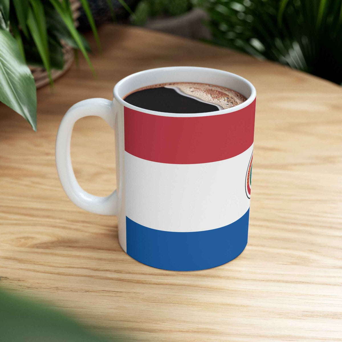 Paraguay Flag Coffee Tea Mug 11oz 15oz | Rep Ya Flag Ceramic Mug