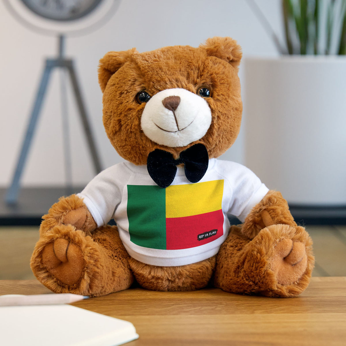Benin Flag Teddy Bear – Beninese Heritage Plush Gift