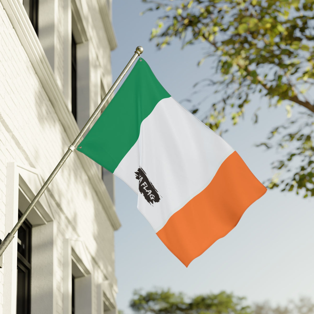 Ireland Flag Garden Banner | Double Sided Outdoor Flag | Rep Ya Flag - Rep Ya Flag