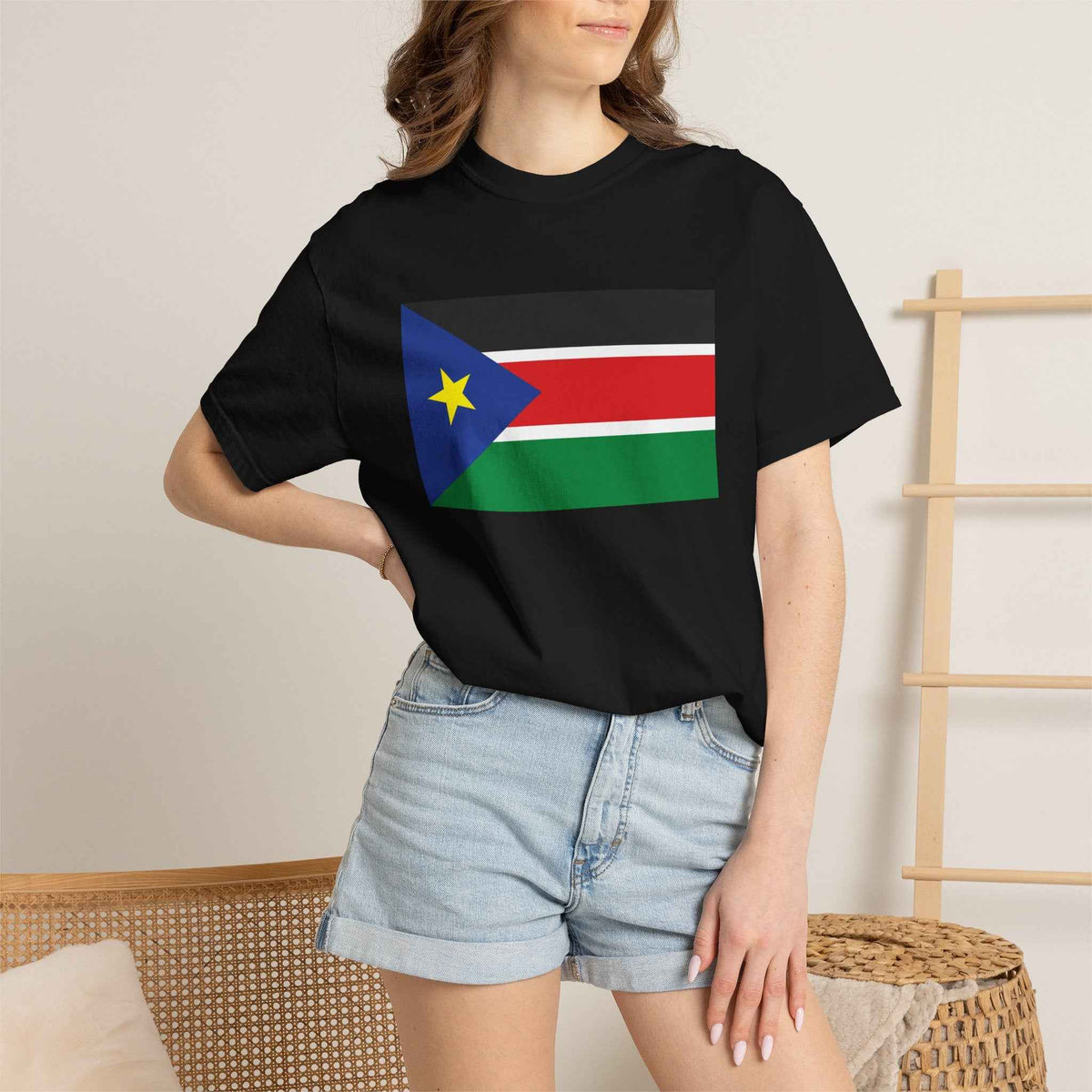 South Sudan Flag T Shirt | South Sudan Heritage Shirt S–4XL | Rep Ya Flag