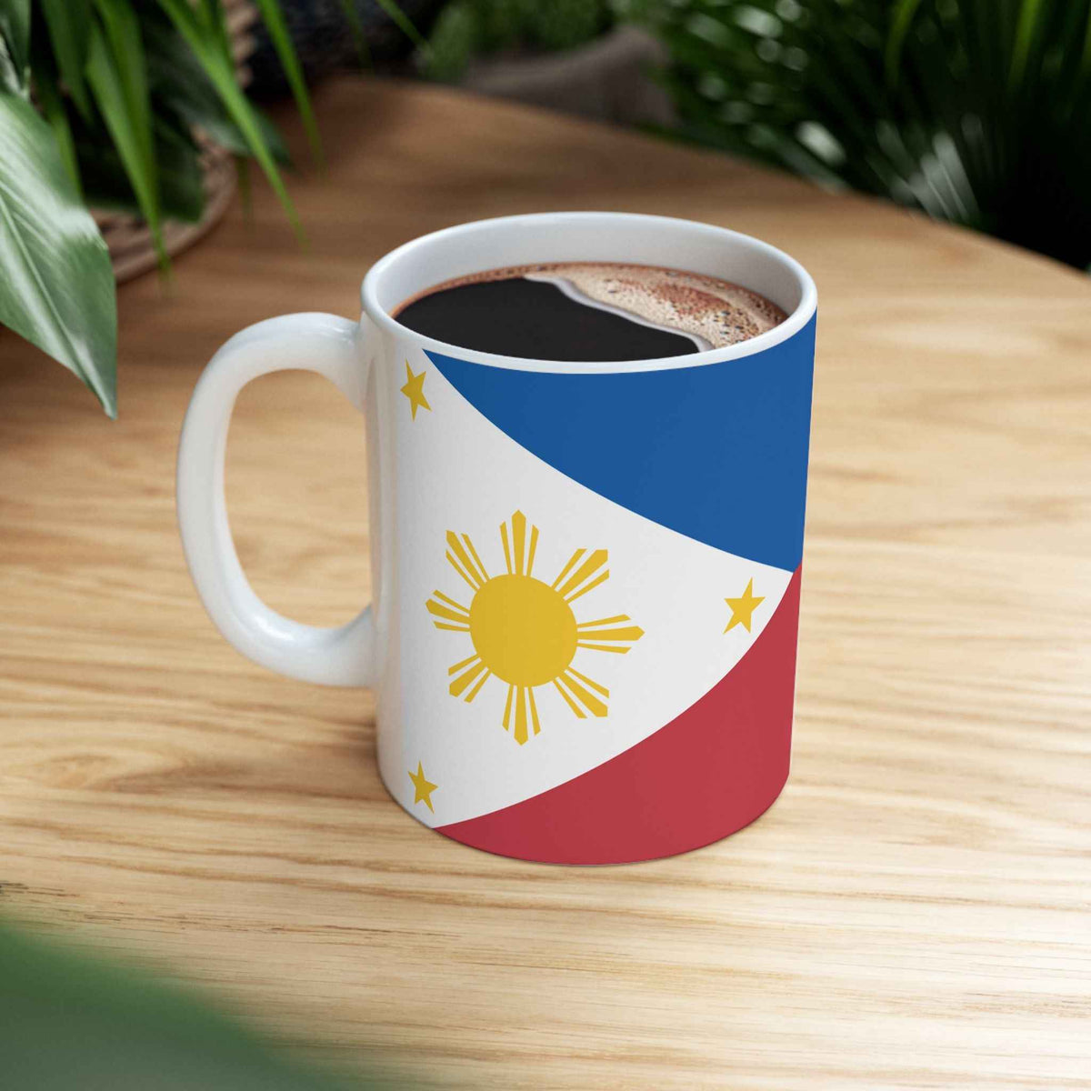 Philippines Flag Coffee Tea Mug 11oz 15oz | Rep Ya Flag Ceramic Mug