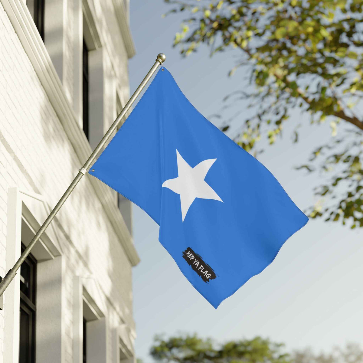 Somalia Flag Garden Banner | Double-Sided Outdoor Flag | Rep Ya Flag