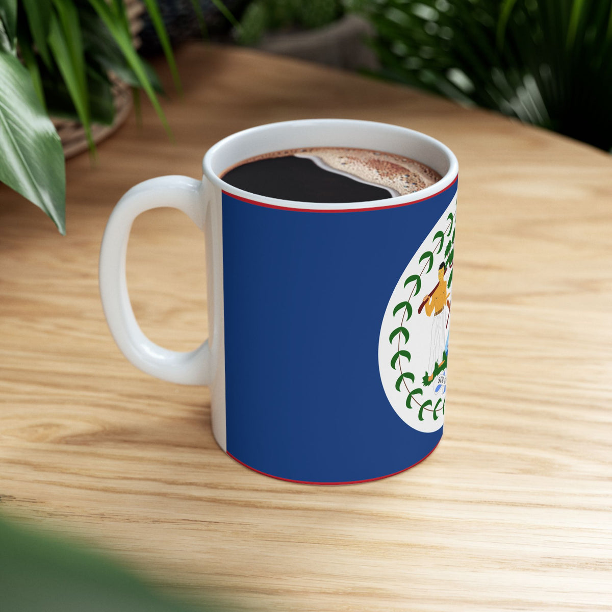 Belize Flag Coffee Mug – Belizean Pride Ceramic 11oz & 15oz