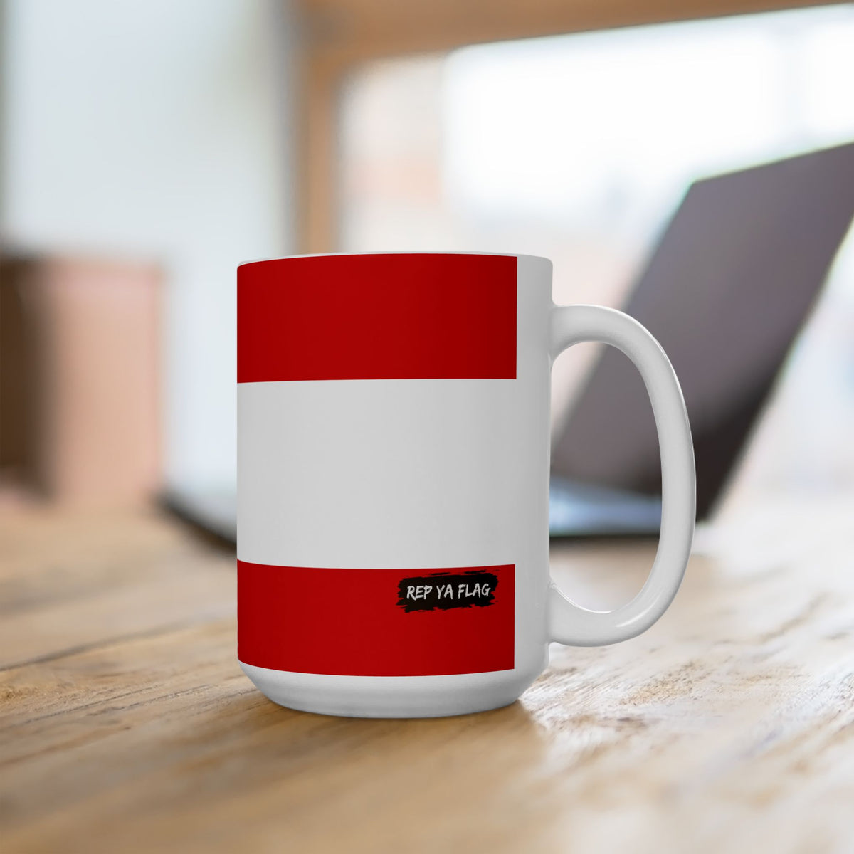 Austria Flag Coffee Mug – Austrian Pride Ceramic 11oz/15oz