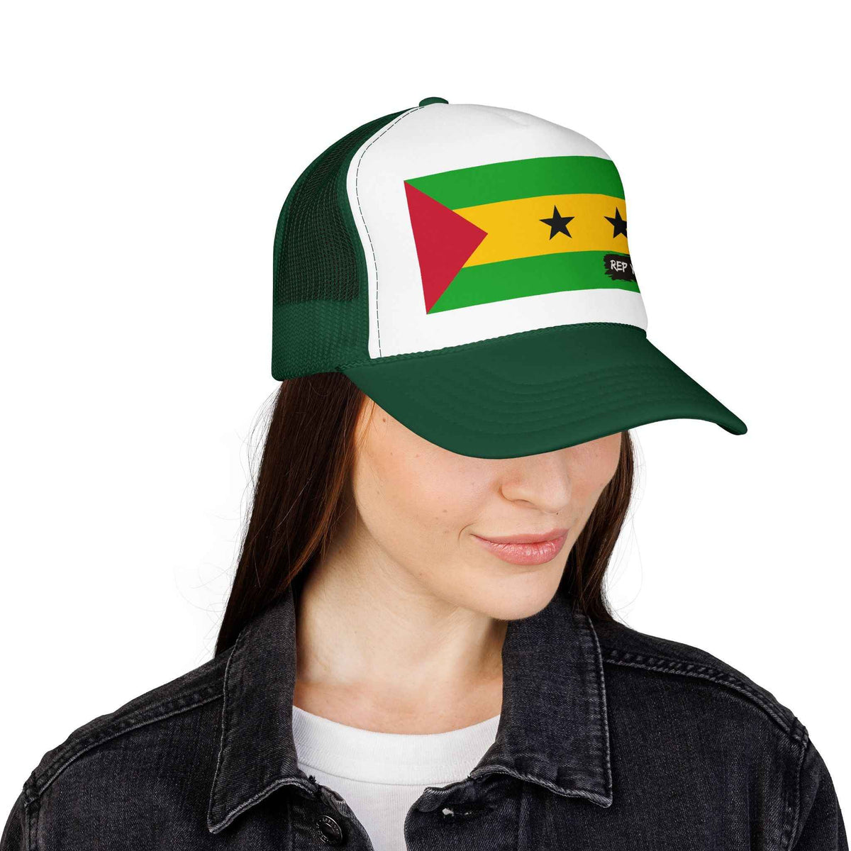 Show Your Pride with the São Tomé and Príncipe Flag Hat