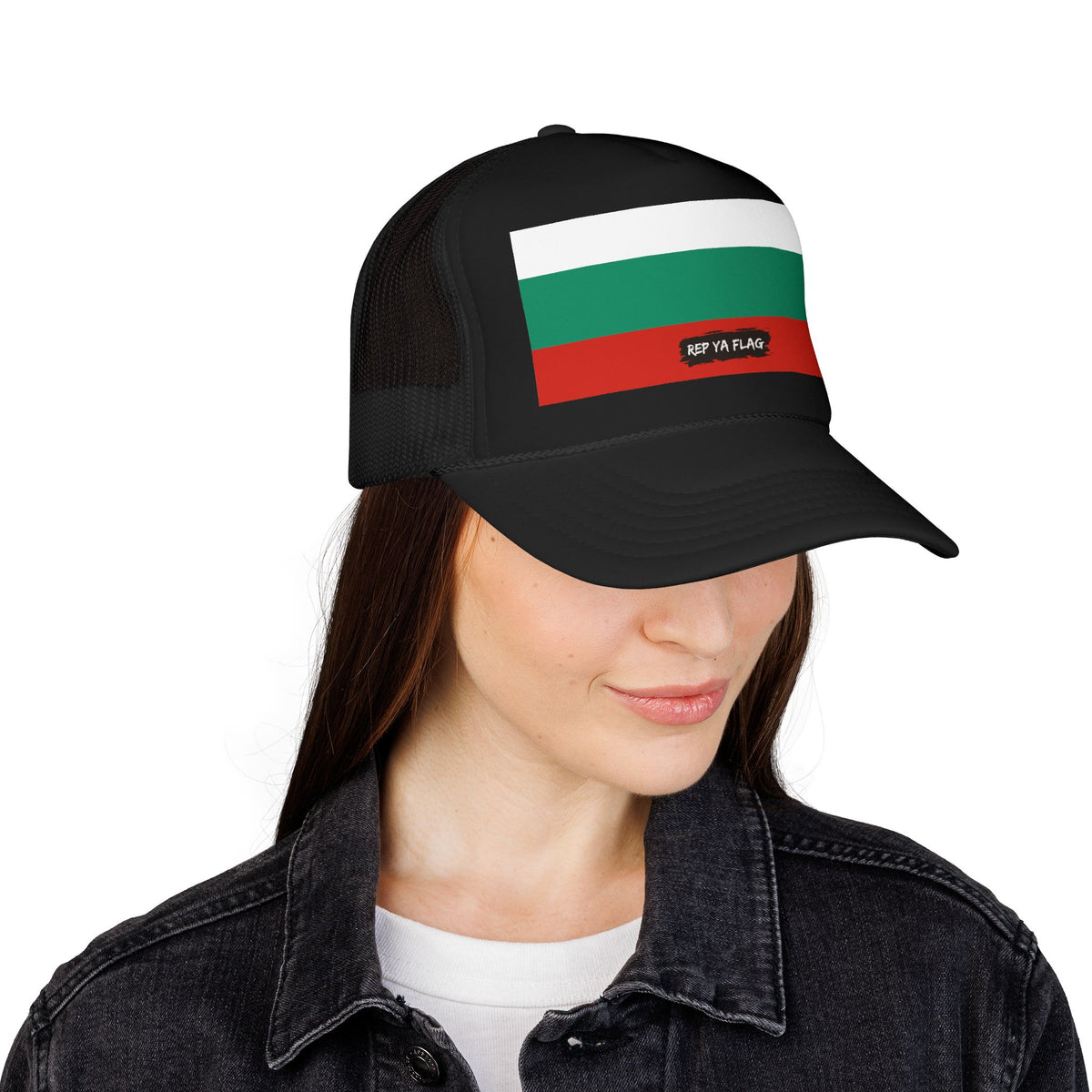 Bulgaria Flag Foam Trucker Hat | Bulgarian Pride Snapback Cap | Rep Ya Flag - Rep Ya Flag