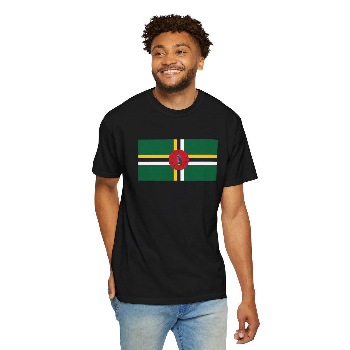 Dominica Flag T Shirt | Dominican Heritage Shirt S-4XL | Rep Ya Flag - Rep Ya Flag