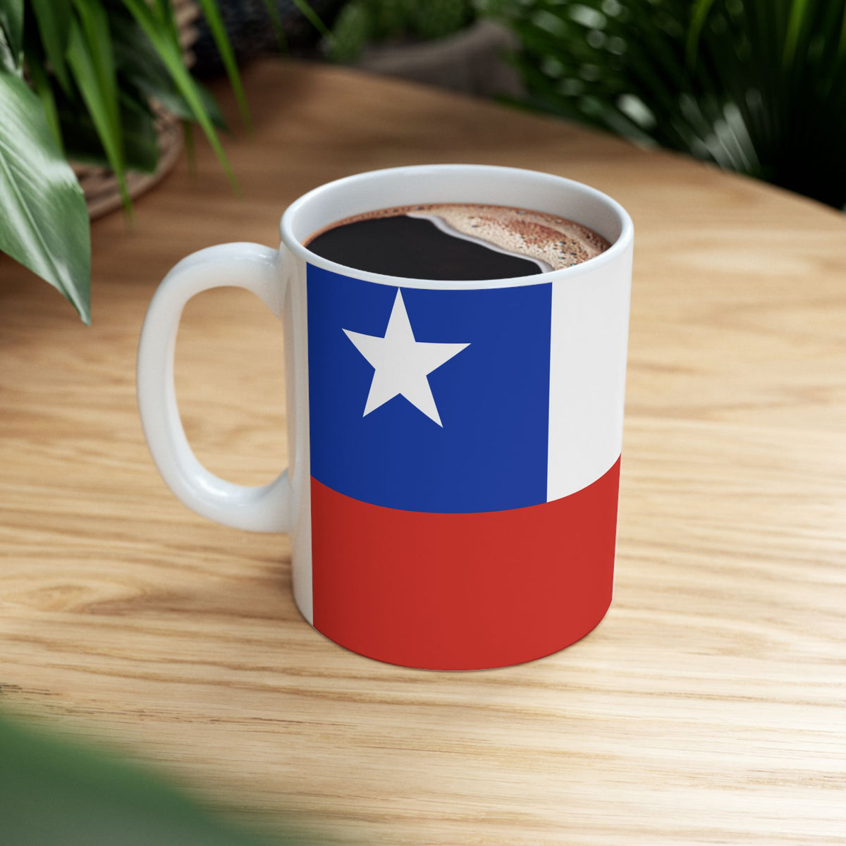 Chile Flag Coffee Tea Mug 11oz 15oz | Chilean Heritage Mug | Rep Ya Flag - Rep Ya Flag