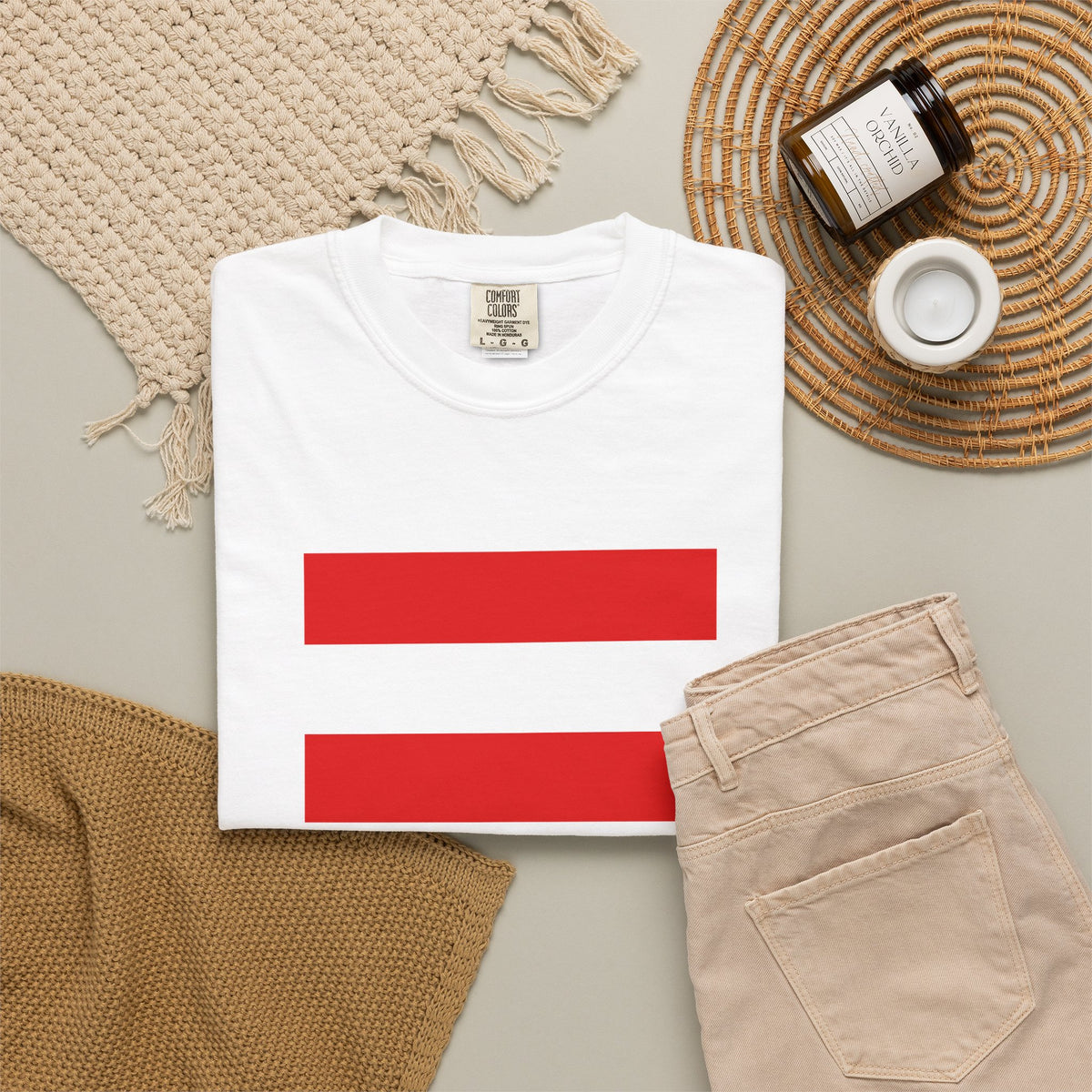 Austria Flag T‑Shirt – Unisex Austrian Heritage Tee S–4XL