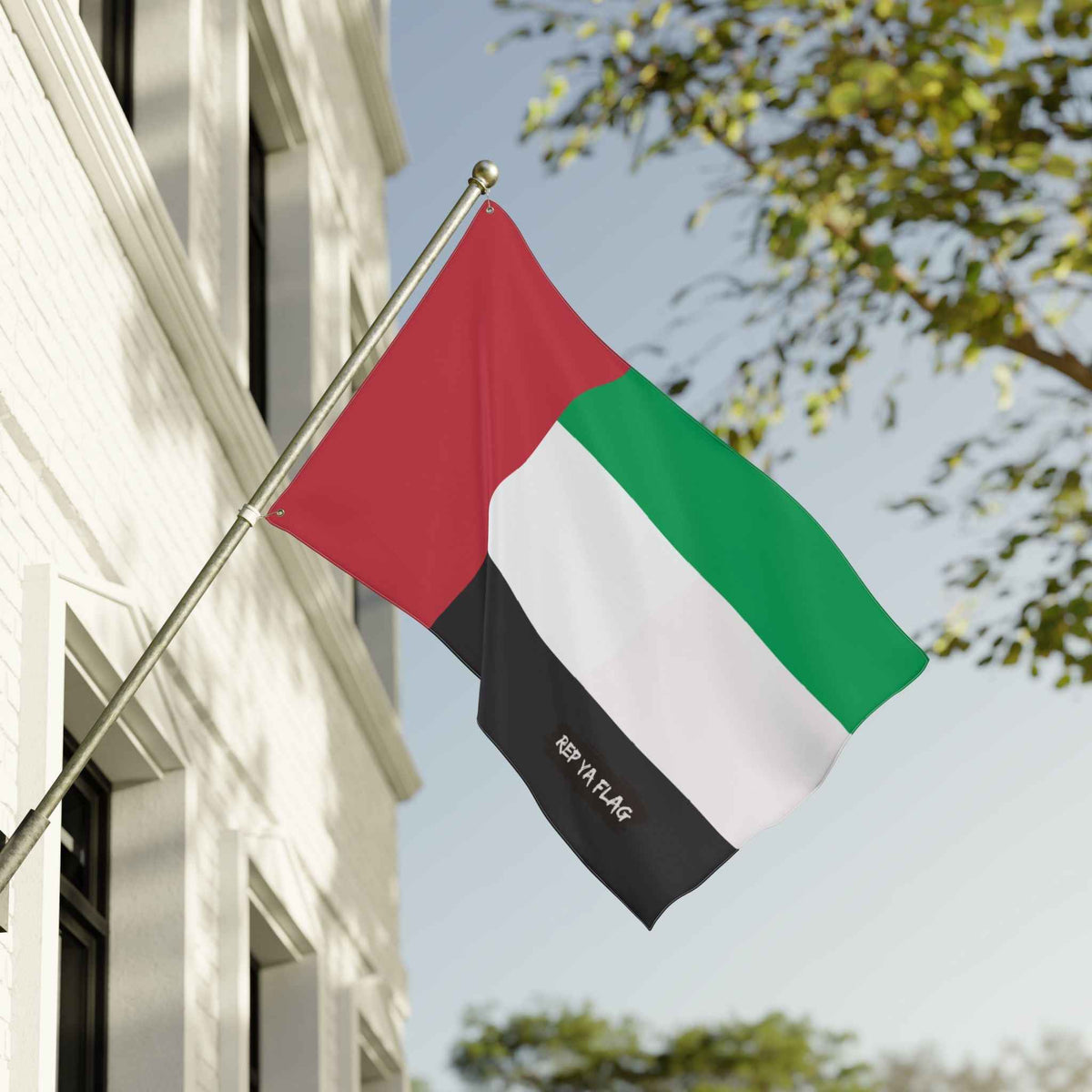 United Arab Emirates Flag Garden Banner | Double-Sided Outdoor Flag | Rep Ya Flag