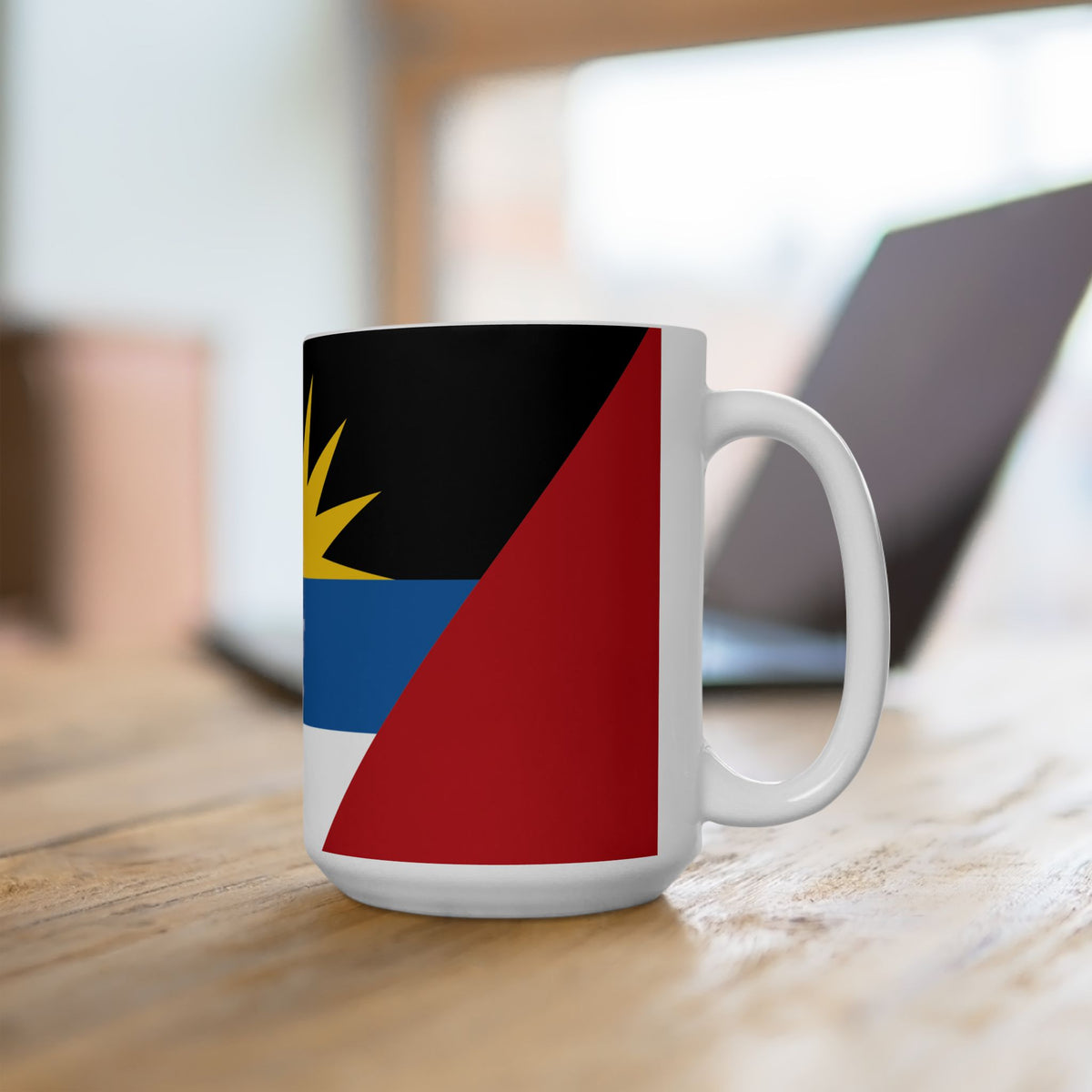 Antigua & Barbuda Flag Coffee Mug – Caribbean Pride Cup