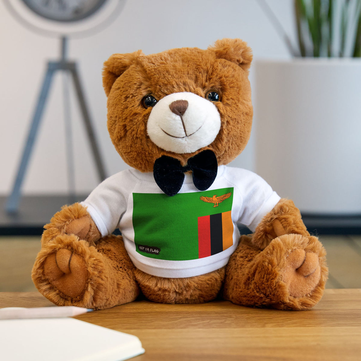 Zambia Flag Teddy Bear – Cultural Plush Keepsake Gift