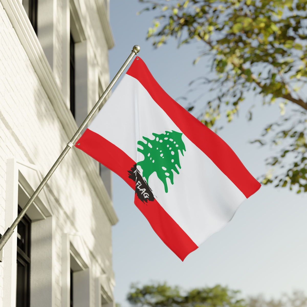 Lebanon Flag Garden Banner | Double Sided Outdoor Flag | Rep Ya Flag - Rep Ya Flag