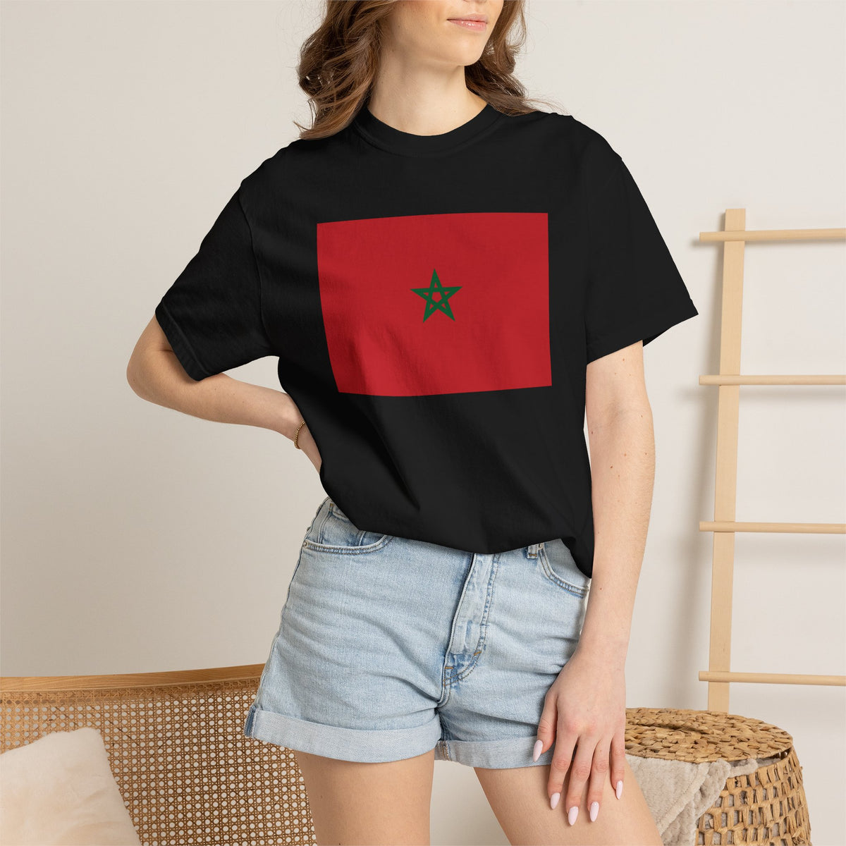 Morocco Flag T Shirt | Moroccan Heritage Shirt S–4XL | Rep Ya Flag - Rep Ya Flag