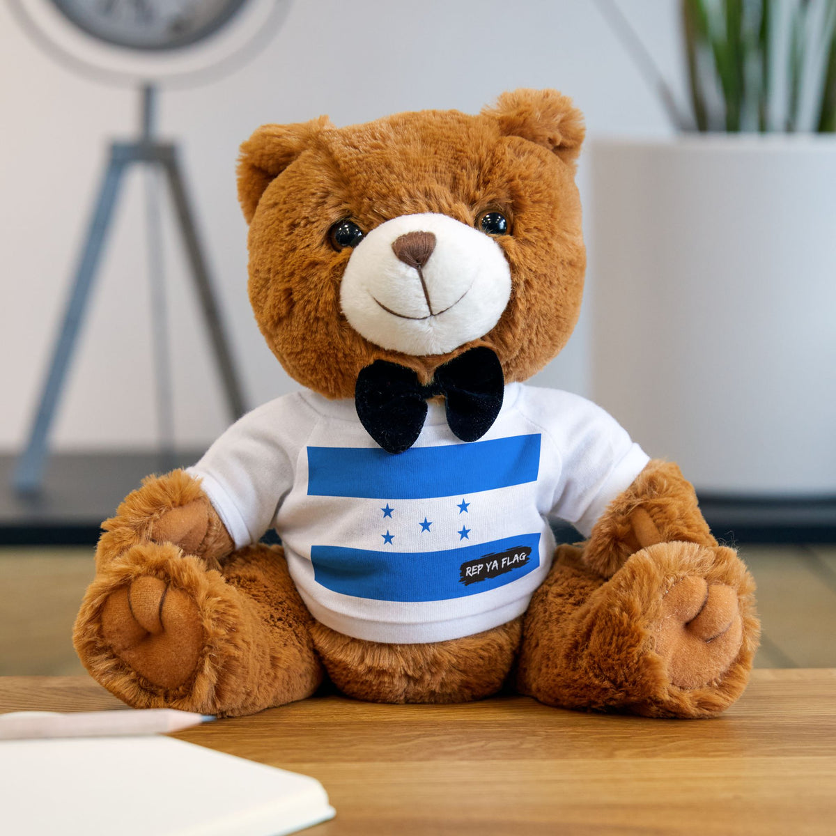Honduras Flag Teddy Bear | Honduran Heritage Plush Gift | Rep Ya Flag - Rep Ya Flag