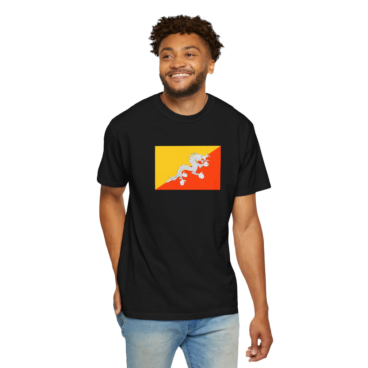 Bhutan Flag T‑Shirt – Bhutanese Heritage Tee S–4XL | Rep Ya Flag