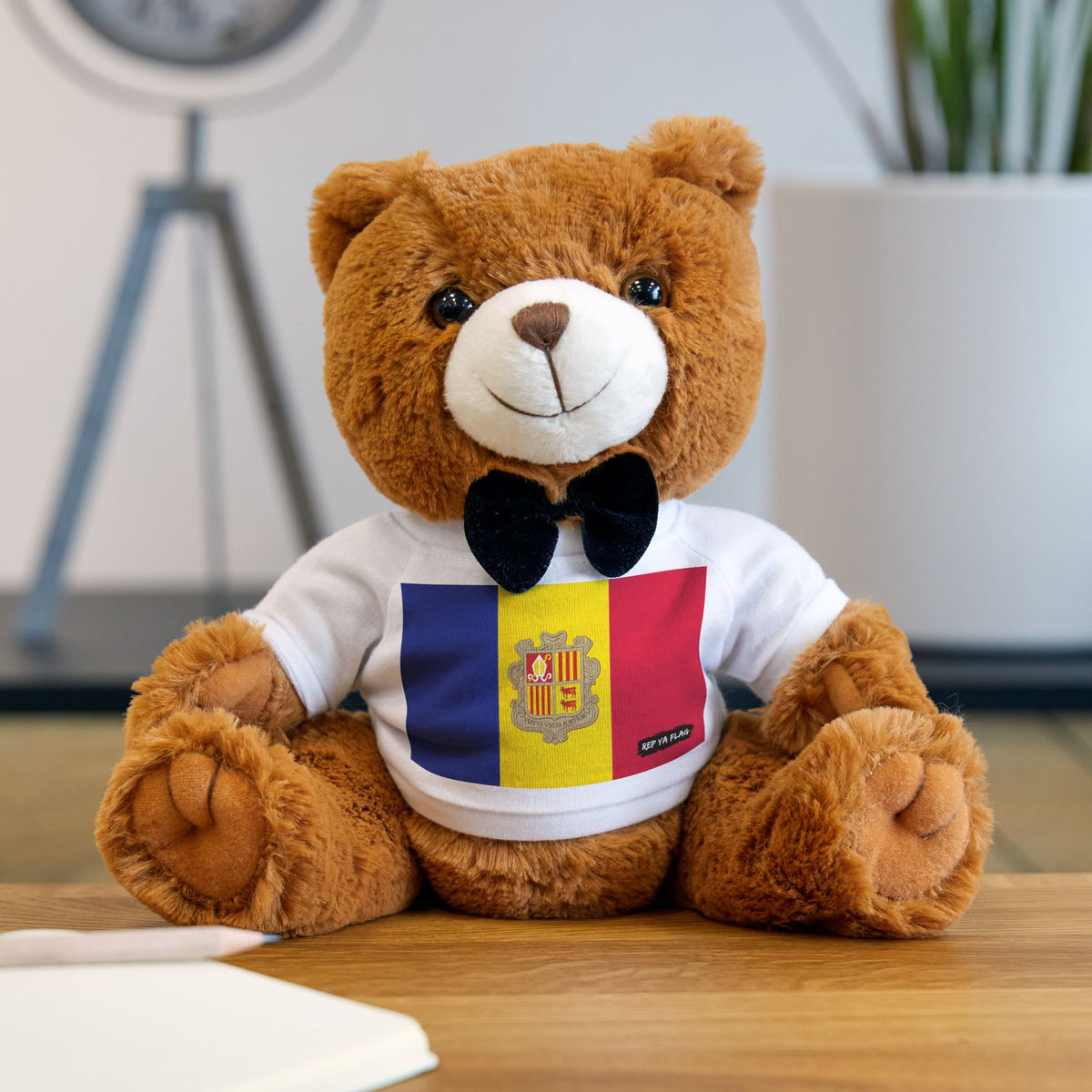 Andorra Flag Teddy Bear – Soft Andorran Heritage Plush