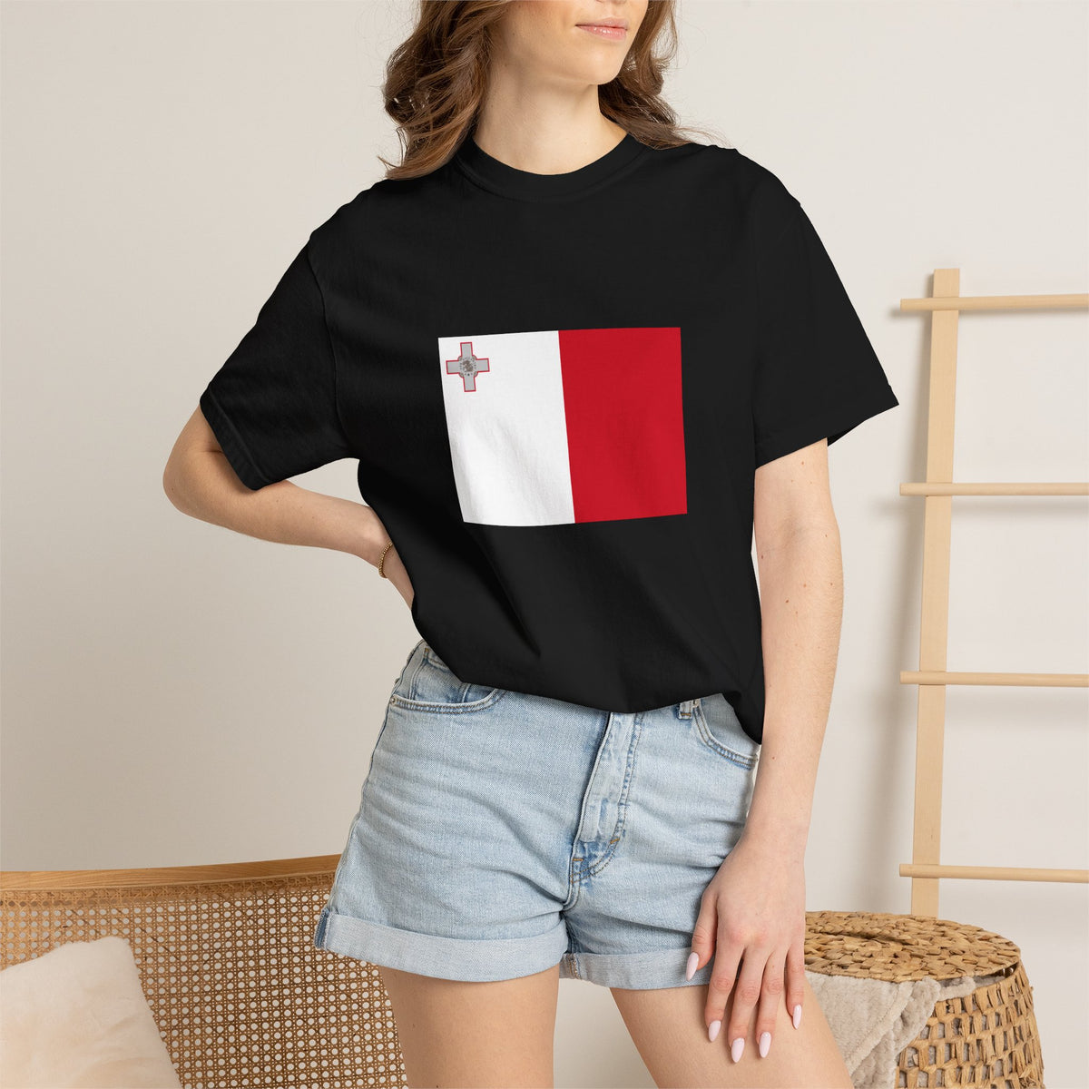 Malta Flag T Shirt | Maltese Heritage Shirt S–4XL | Rep Ya Flag - Rep Ya Flag