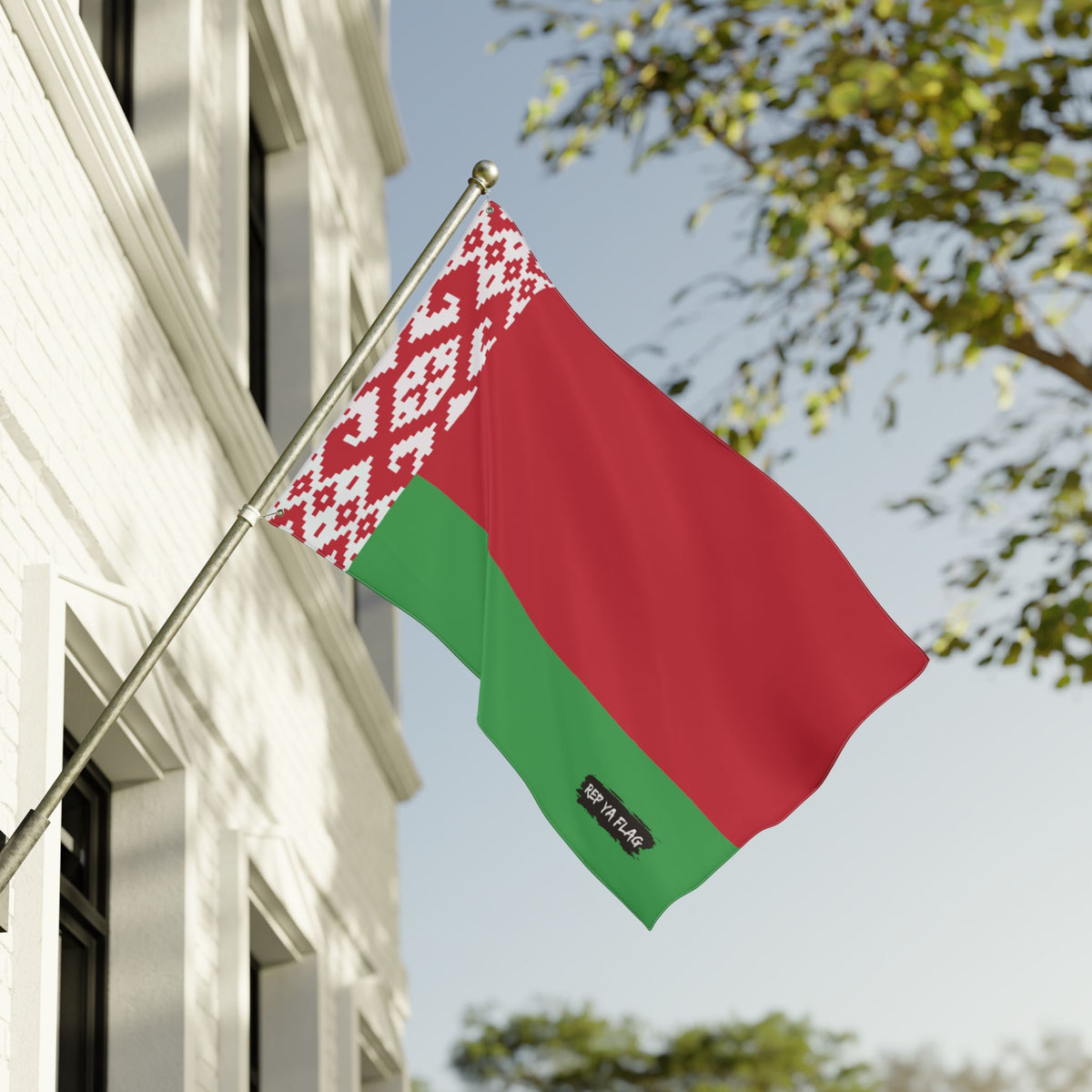 Belarus Flag Garden Banner – Double‑Sided Outdoor Flag